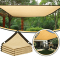 Caroline | Zonneschermnet Sort HDPE - UV Werend Schaduwdoek til Terras & Tuin