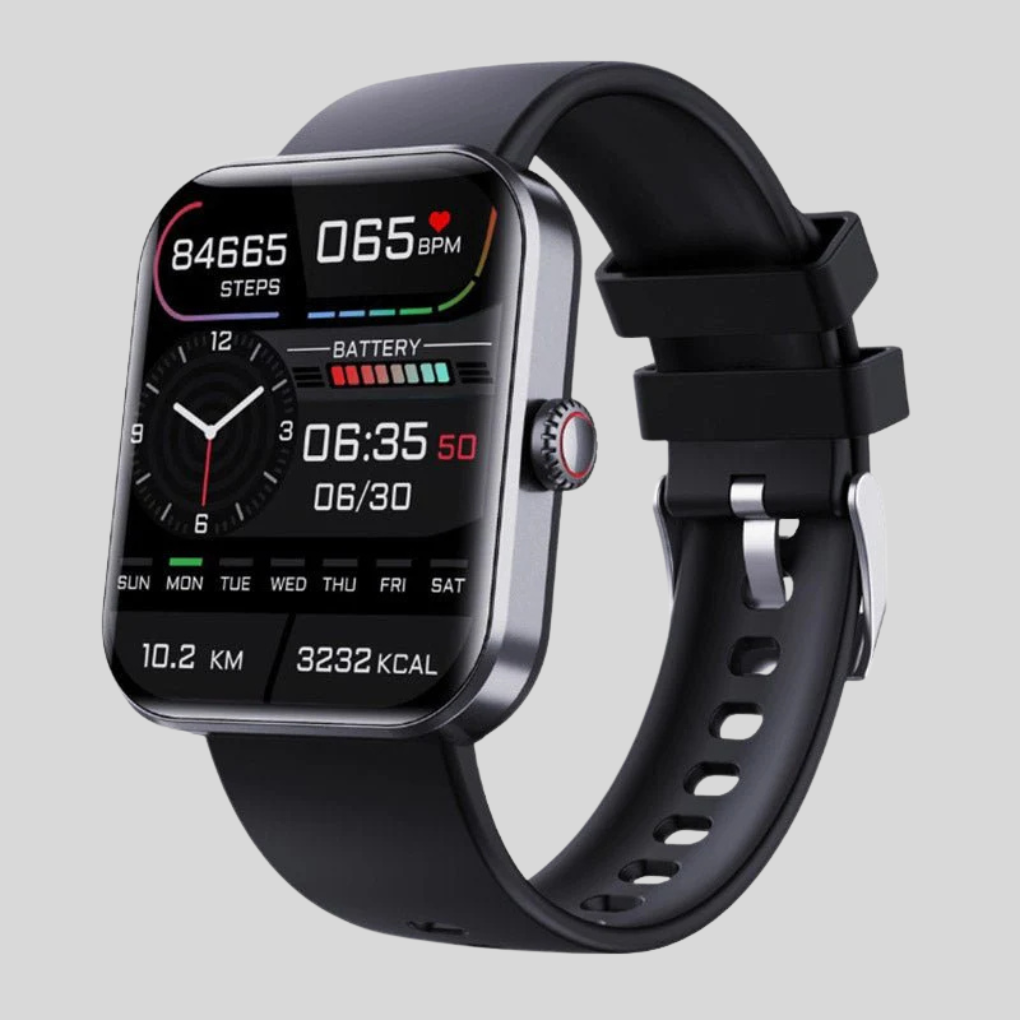 Smart Sundhedsmonitoreringsur - Sort - Watch - {{ product_tags }