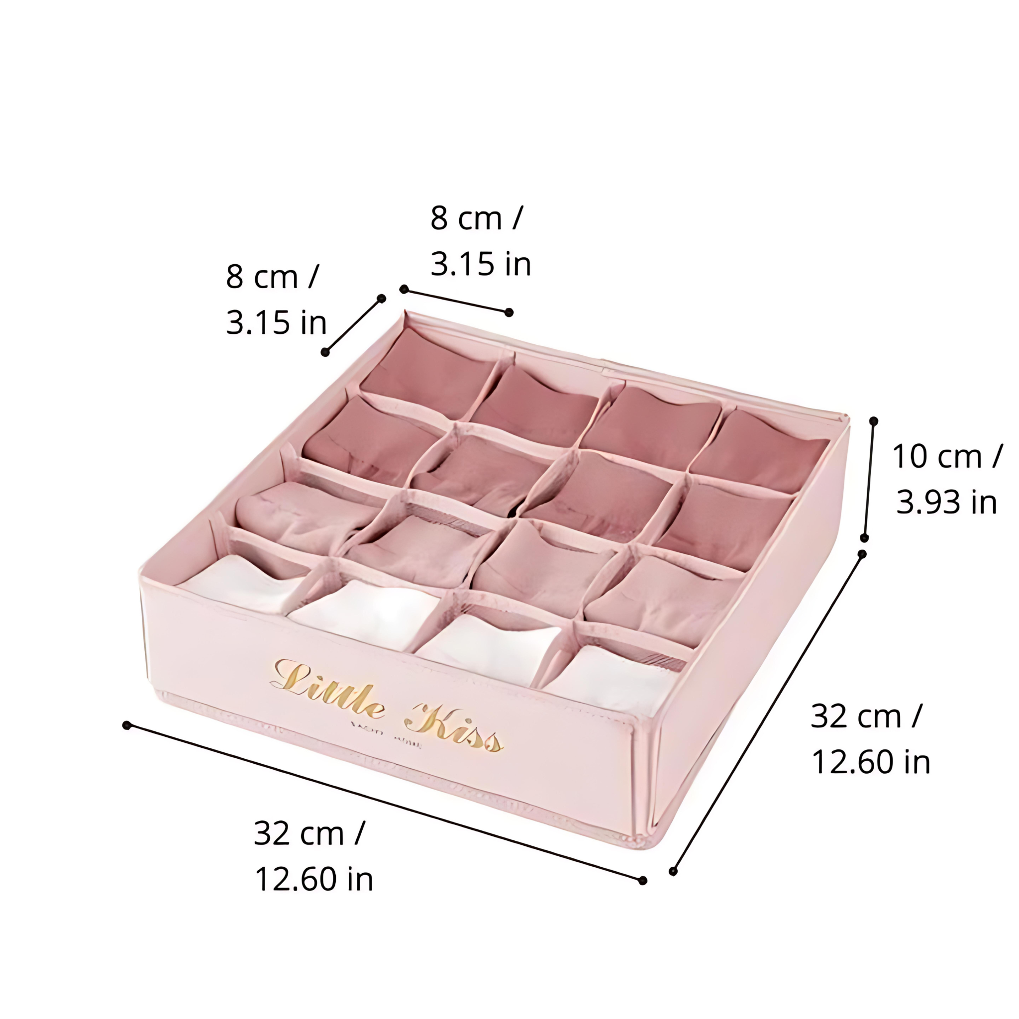 Tøjskabsorganisator | Foldbar skuffeinddeling til undertøj med let adgang - - house & garden - {{ product_tags }