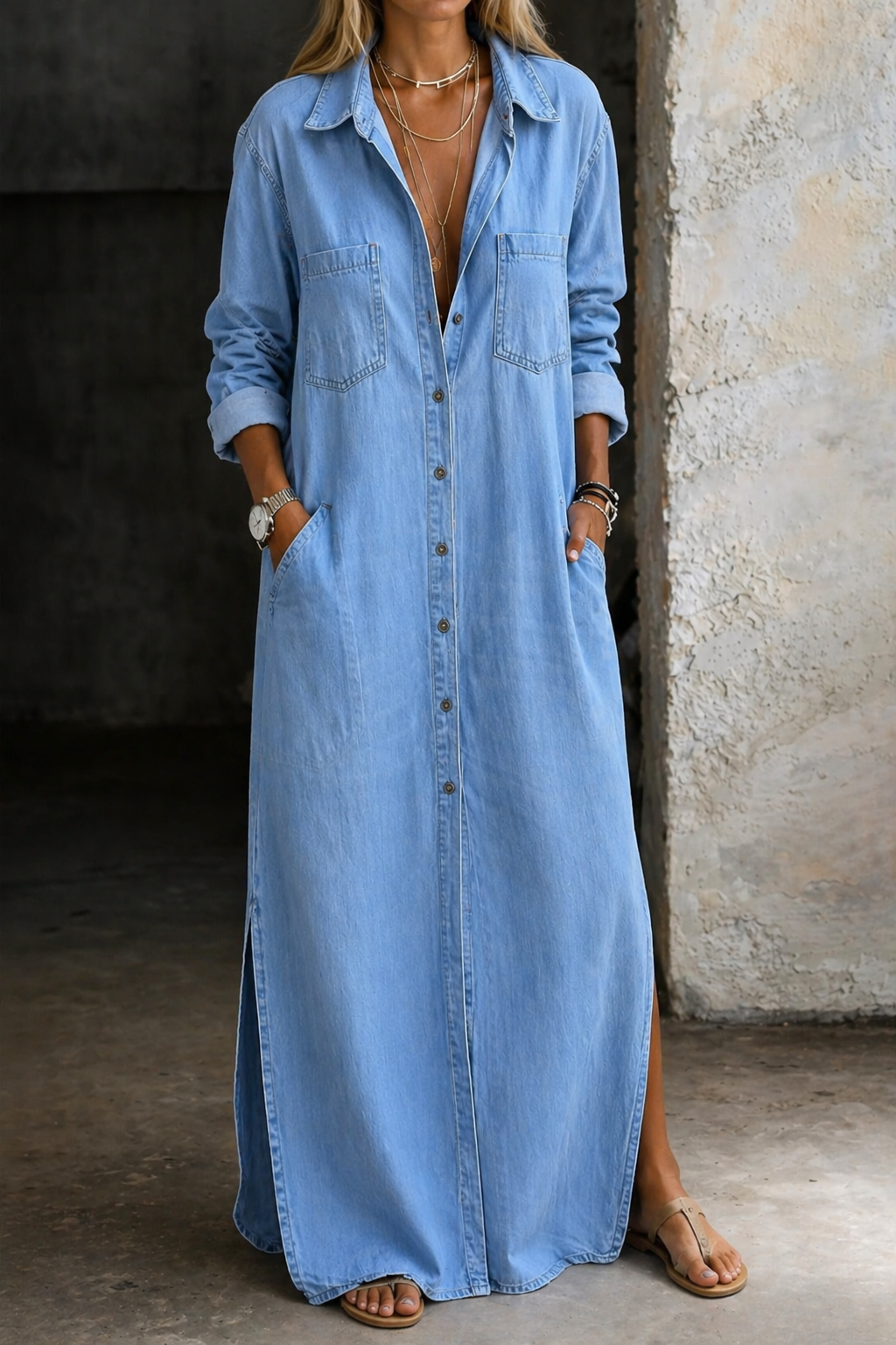 Delana | Button Down kjole