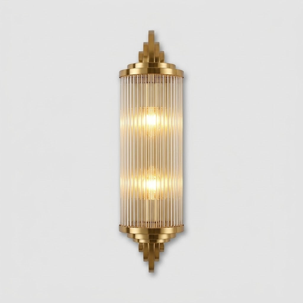 Gatsby Væglampe - Art Deco Elegance i Guld - - Wandlampe - {{ product_tags }
