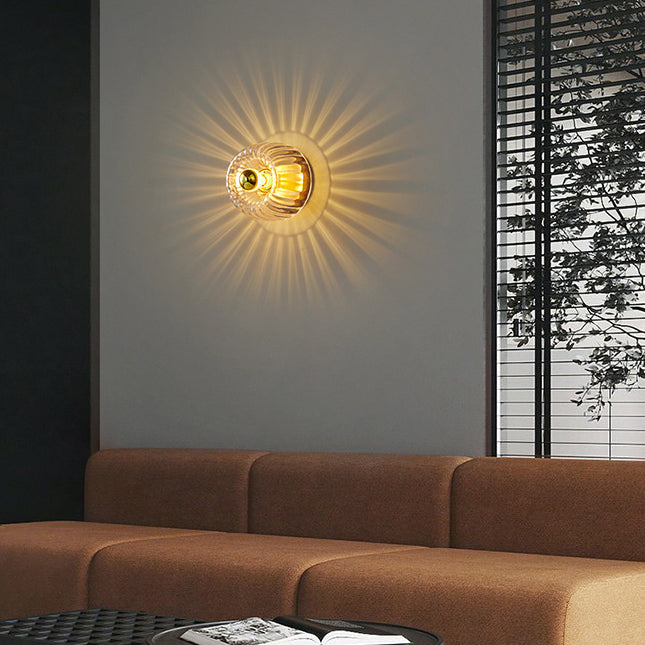Moderne Glas Sol-Form Dobbeltformål Loftslampe
