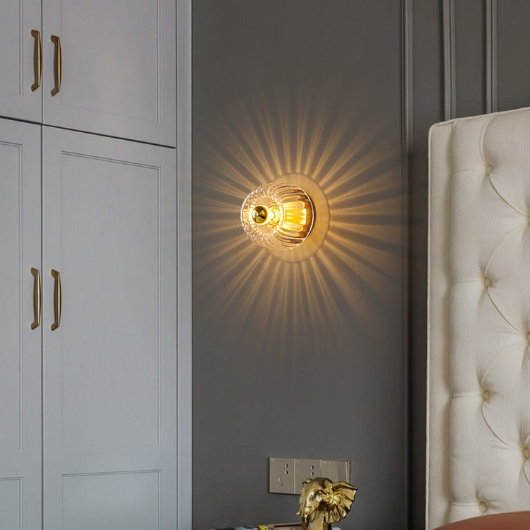 Moderne Glas Sol-Form Dobbeltformål Loftslampe