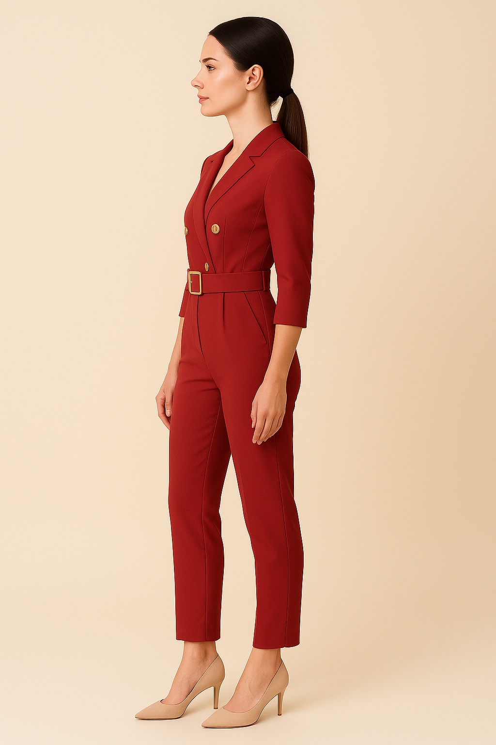 Livia | Tilpasset dragt med elegante detaljer - - Livia | Tilpasset dragt med elegante detaljer - €25 - {{ product_tags }