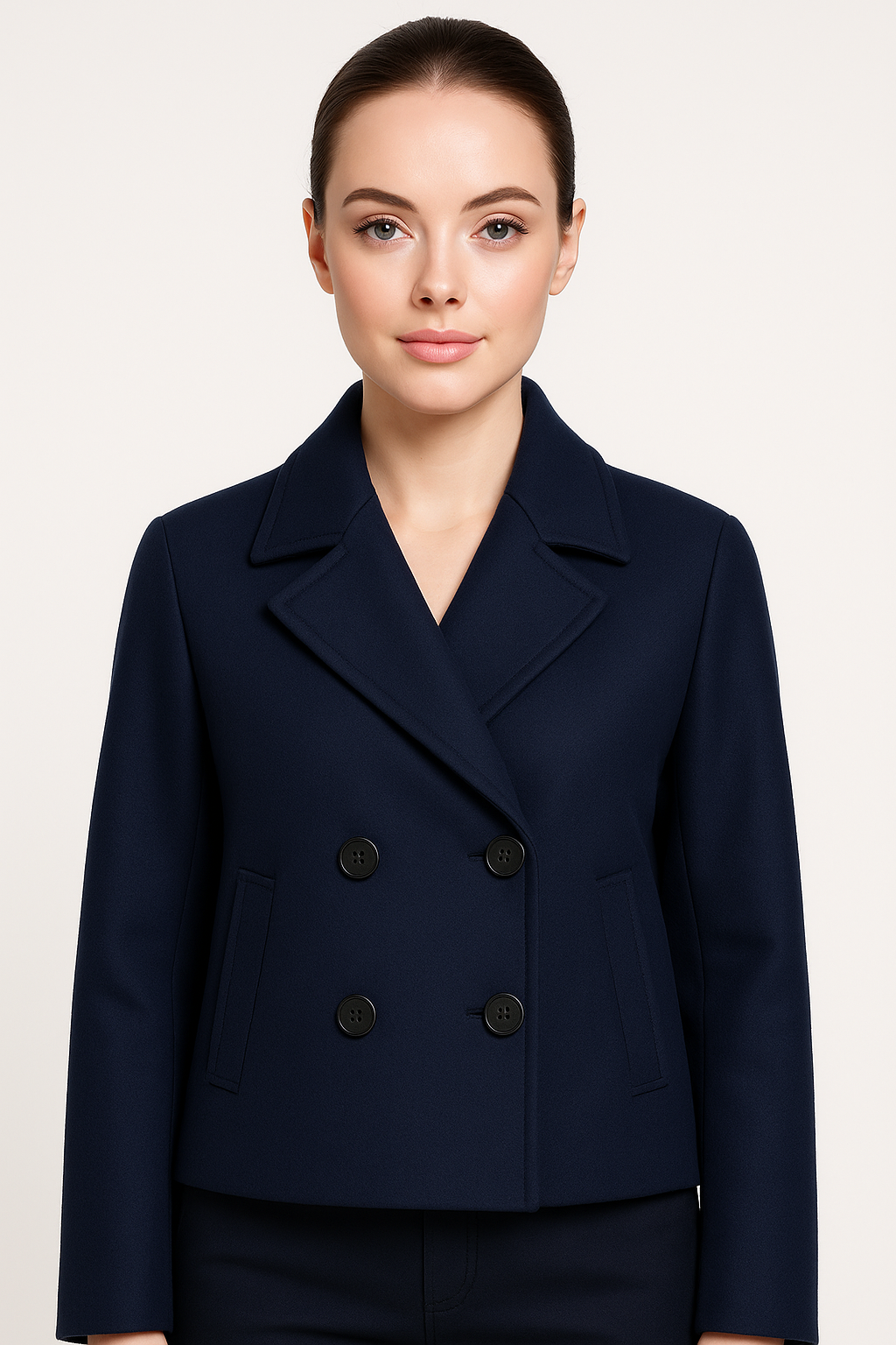 Estelle | Kort uldjakke – Elegant varme - - coats - {{ product_tags }