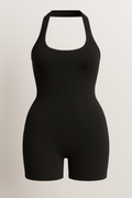 Zoe | Top sport fără mâneci cu design tricotat cu rețea
