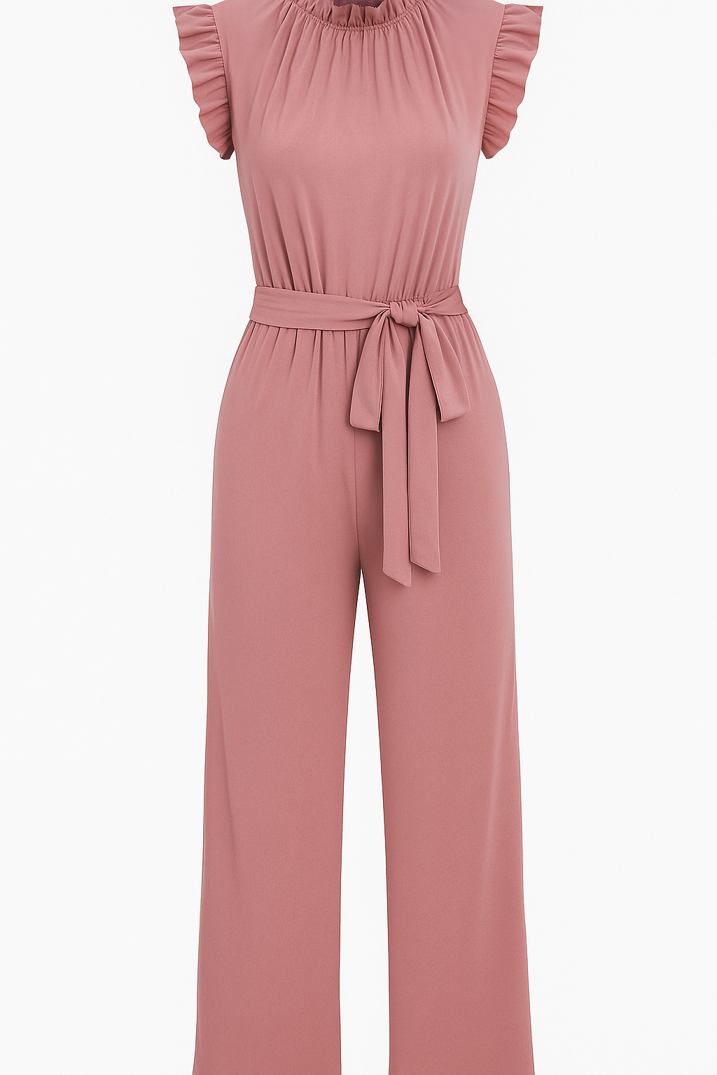 Natalie | Elegant med flæseærmer og talje i livet - Lyserød - Natalie | Elegant med flæseærmer og talje i livet - €25 - {{ product_tags }