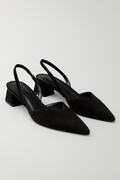 Matilda | Elegantes zapatos slingback con punta afilada y tacón bloque moderno