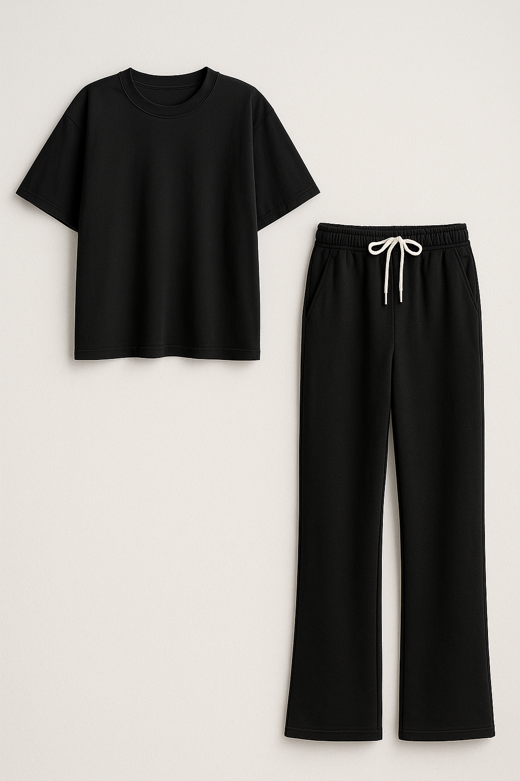 Leonie | Komfortabelt loungesæt til kvinder - Sort - Leonie | Komfortabelt loungesæt til kvinder- €25 - {{ product_tags }
