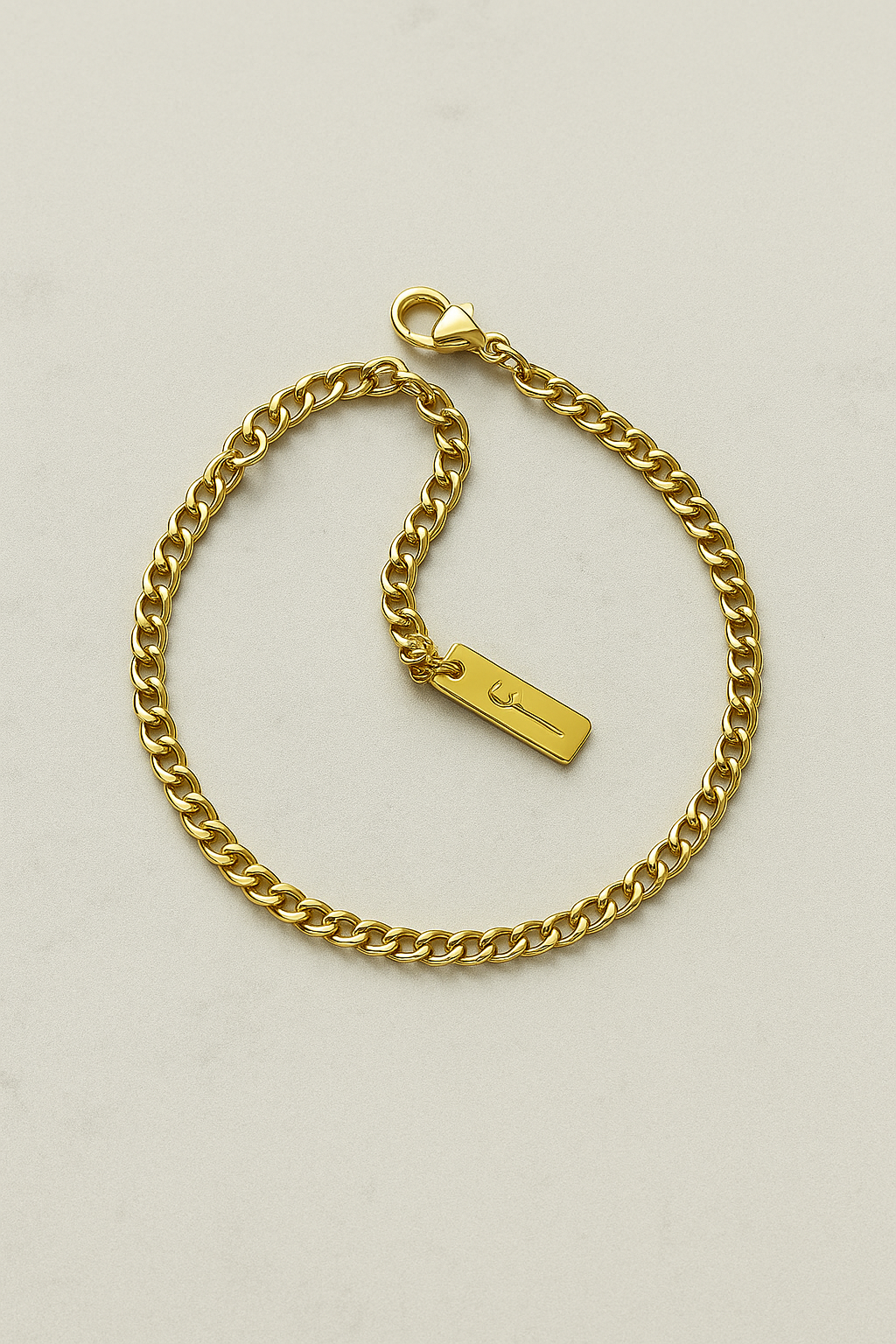Elias | Cubansk klassisk fint armbånd i guld eller sølv - Guld - Elias | Cubansk klassisk fint armbånd i guld eller sølv- €25 - {{ product_tags }