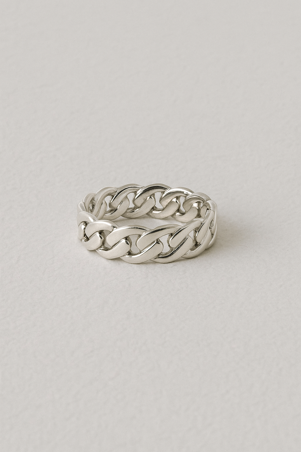 Kæde | Sølv Kæde Ring til Damer & Herrer - Sølv - Kæde | Sølv Kæde Ring til Damer & Herrer- €25 - {{ product_tags }