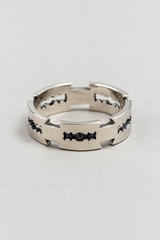 Razor Blade | Stainless Steel Ring with Knife Design