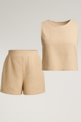 Diara | Sleeveless summer set in two pieces