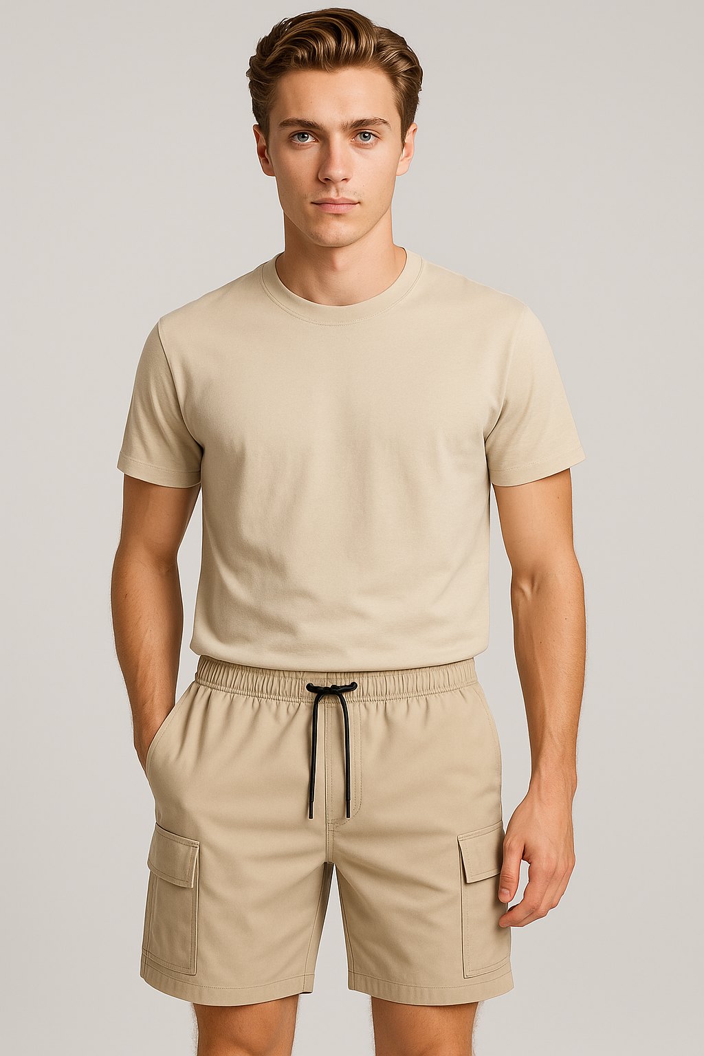 Lars | Herre Cargo Shorts med Side Gentager - - Lars | Herre Cargo Shorts med Side Gentager - €25 - {{ product_tags }