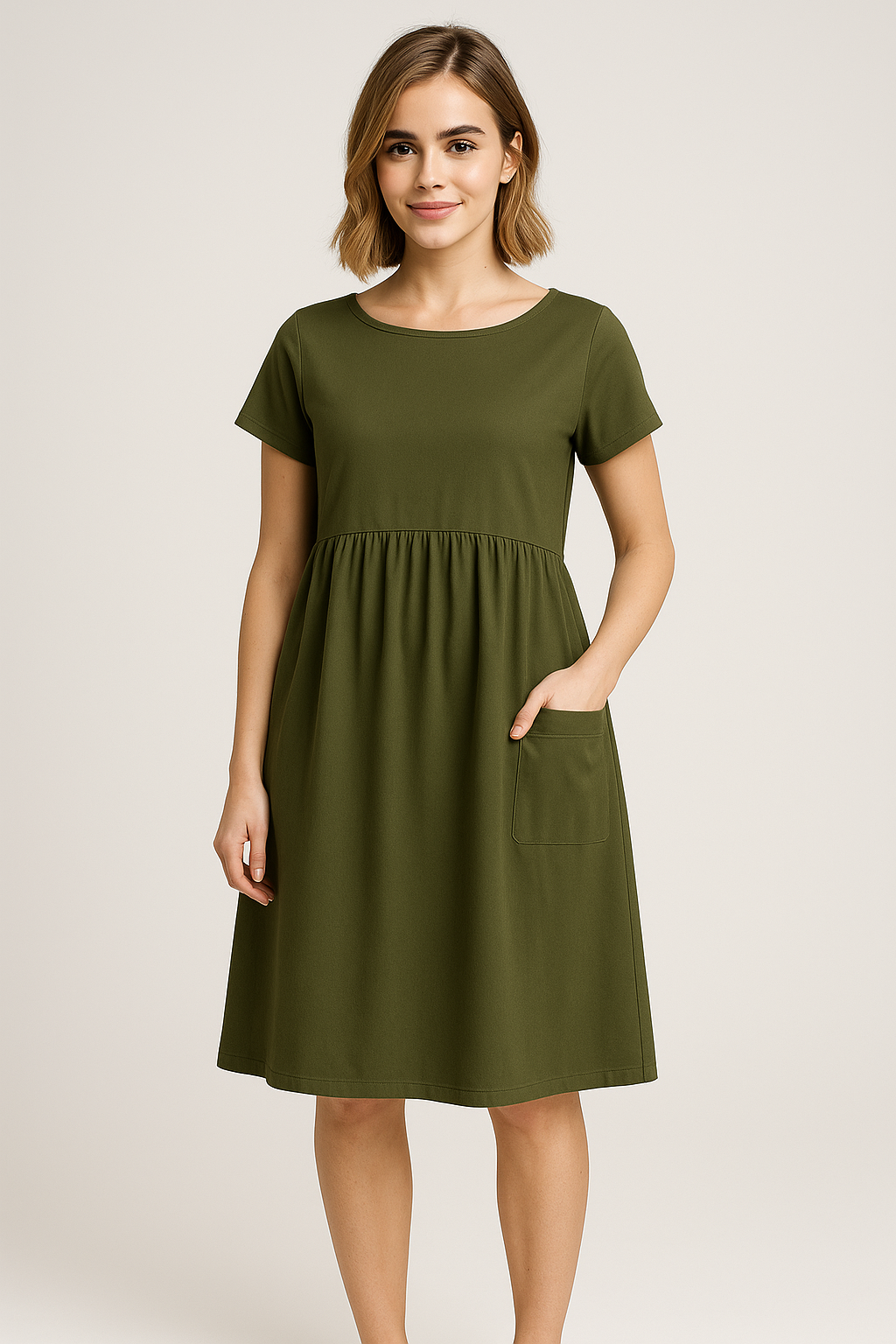 Eustasia | Sommerligt fritidskjole med lommer - - Eustasia | Sommerligt fritidskjole med lommer - €25 - {{ product_tags }