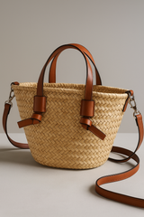 Peyton | Woven beach bag for women - Large capacity & summery look