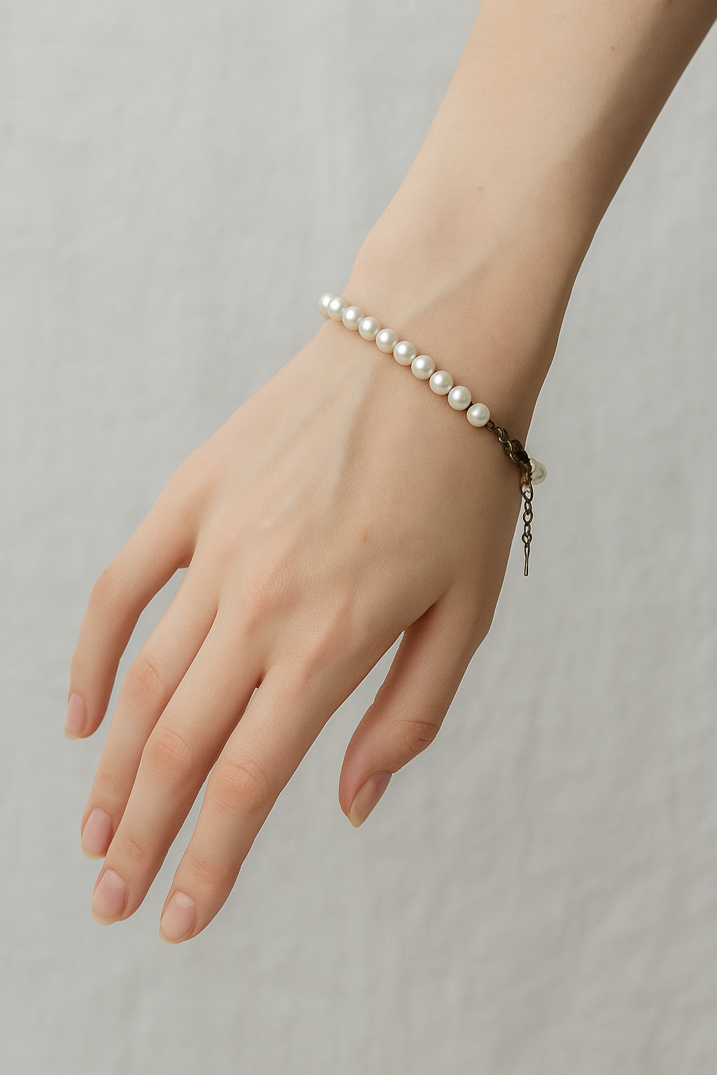 Briella | Perlearmbånd med sort kædelukking - - Briella | Perlearmbånd med sort kædelukking - €25 - {{ product_tags }