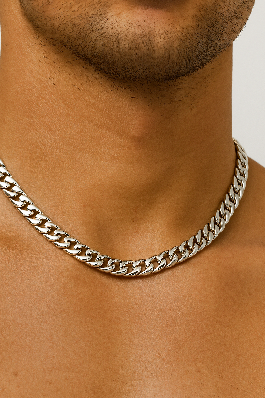 Titan | Herre Cuban Link Halskæde i Sølv - - Titan | Herre Cuban Link Halskæde i Sølv - €25 - {{ product_tags }