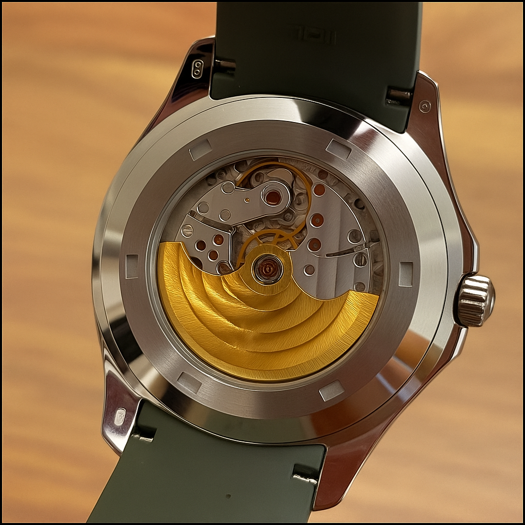 Emilie | Ur Automatisk Mand Luksus Rustfrit Stål, Elegant Sporty, Vandtæt - - Watches - {{ product_tags }