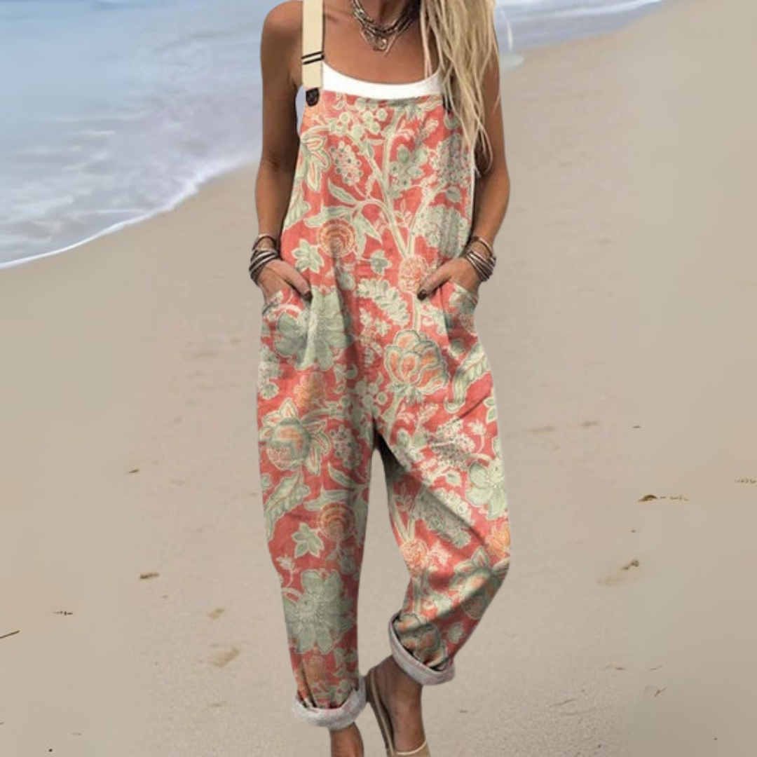 Ellis – Vintage blomsterkjole
