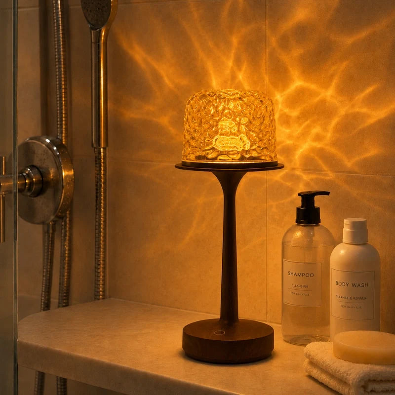 Aurora Nordlys Lampe – 2-in-1 Stemnings Bordlampe & Projektor