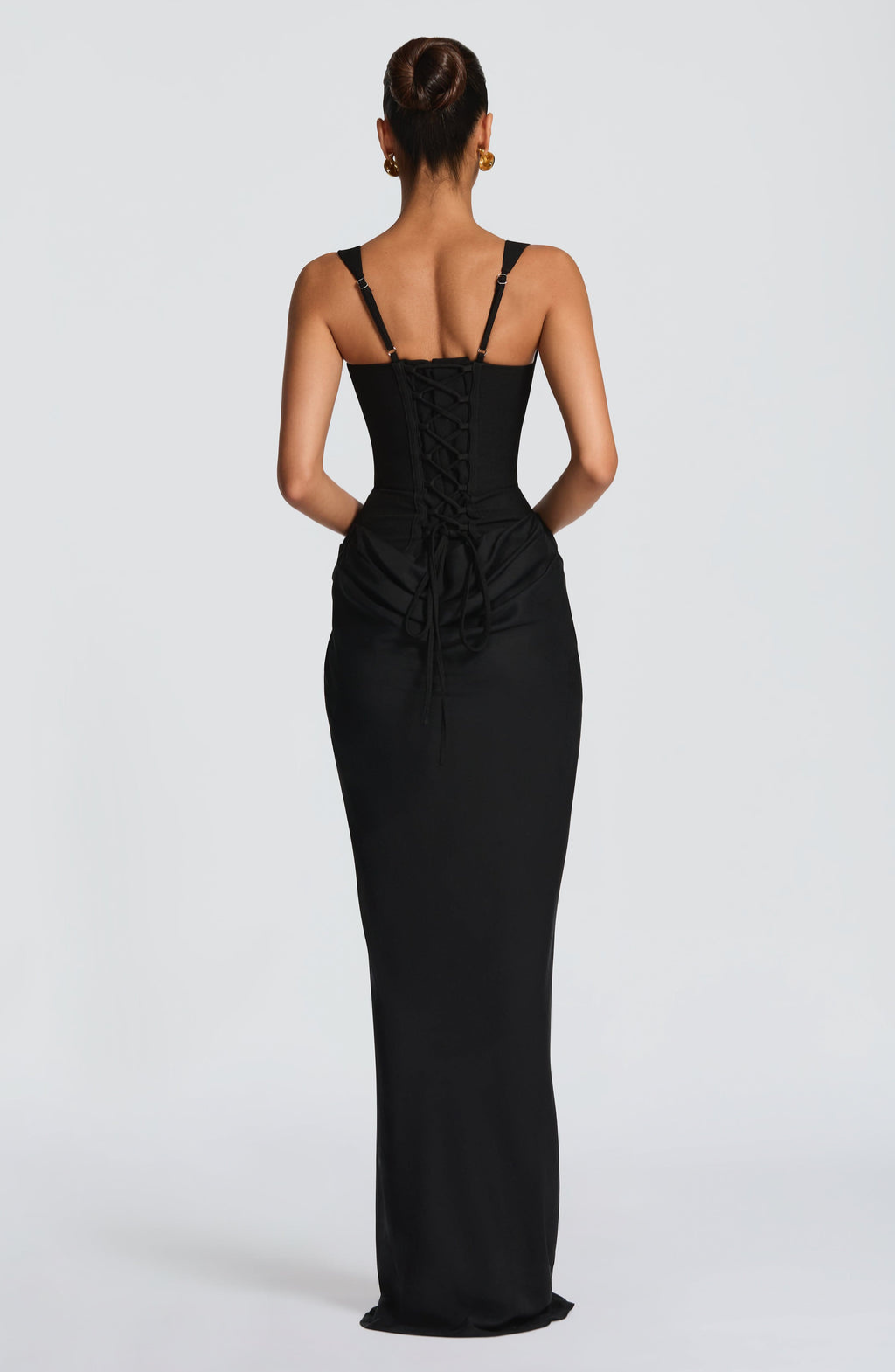 Anne | Kvinder's Hourglass Maxi Kjole