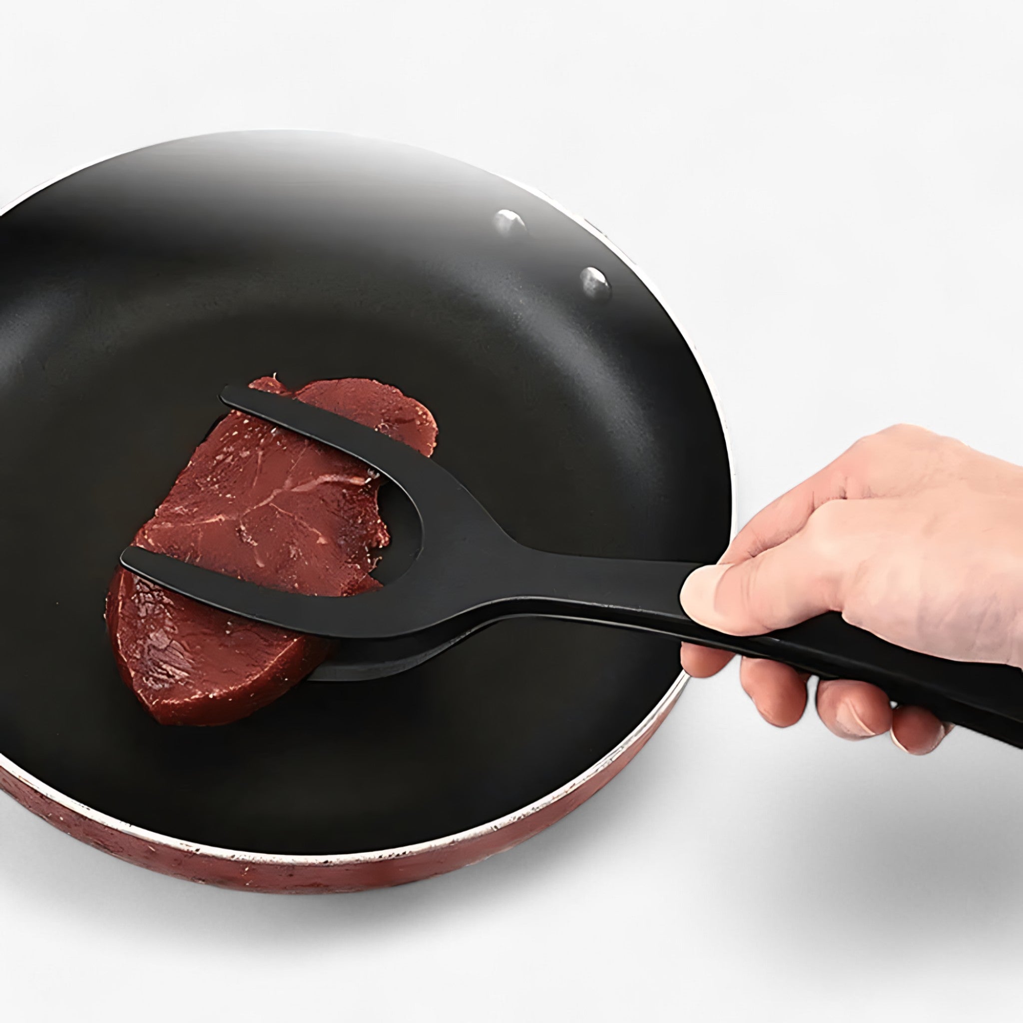 Køkkenværktøj | 2 i 1 Non-stick værktøj - Perfekt til æg og brød - - house & garden - {{ product_tags }