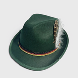 Oktoberfest Hat Unisex, Traditionel med Elegant Accent