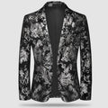 Herre Business Blazer - Barokprint, Oscar
