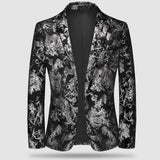 Herre Business Blazer - Barokprint, Oscar