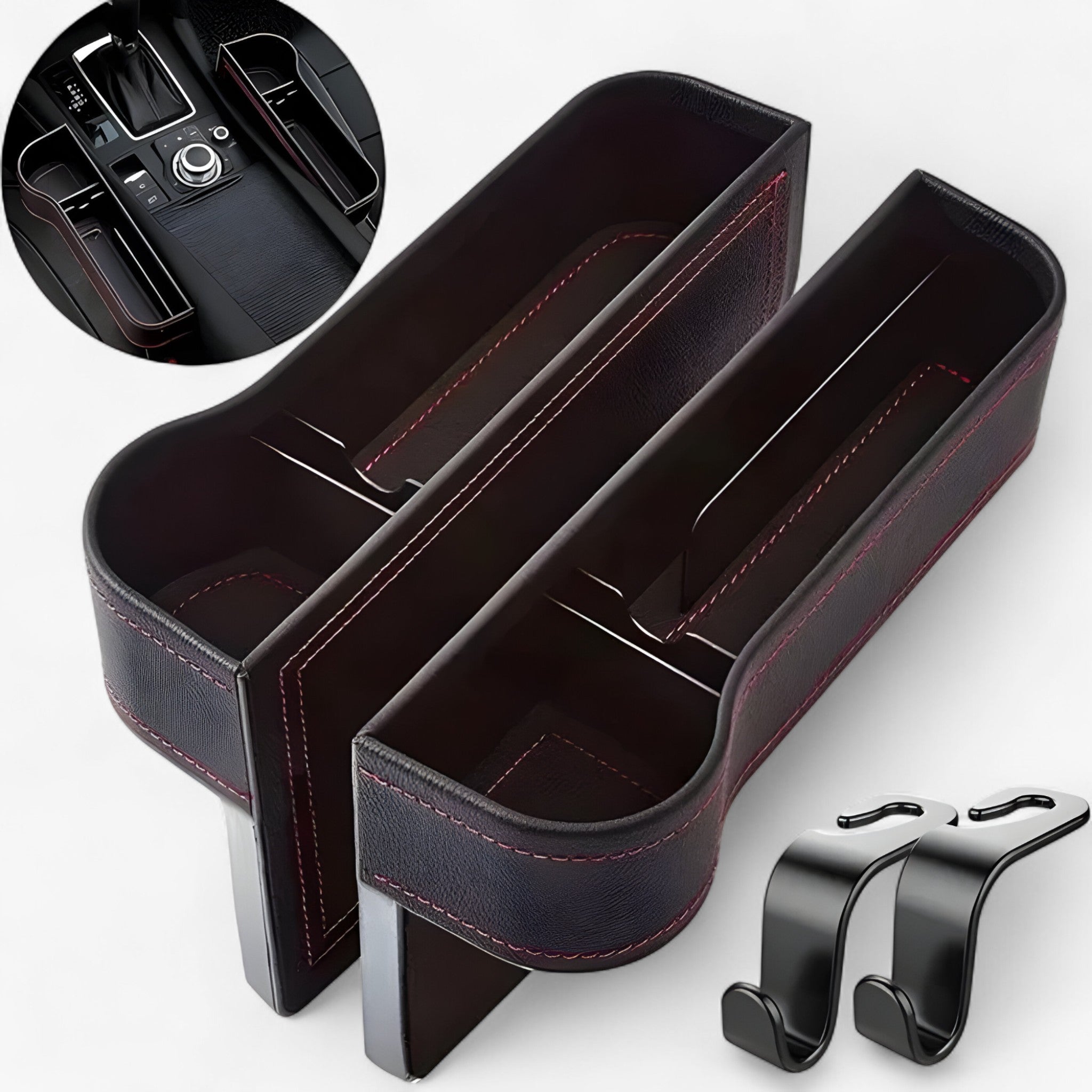 AutoOrganizer™ | Mist aldrig mere ting i din bil! - Sort - AutoOrganizer™ | Mist aldrig mere ting i din bil! - €25 - {{ product_tags }