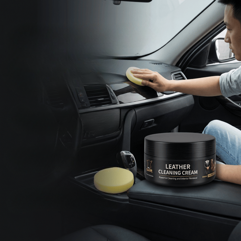 Bilinteriør Rensecreme - Hvid, Alsidig Pleje til Læder - - Auto – Cleaning & Care – Wax & Polish - {{ product_tags }