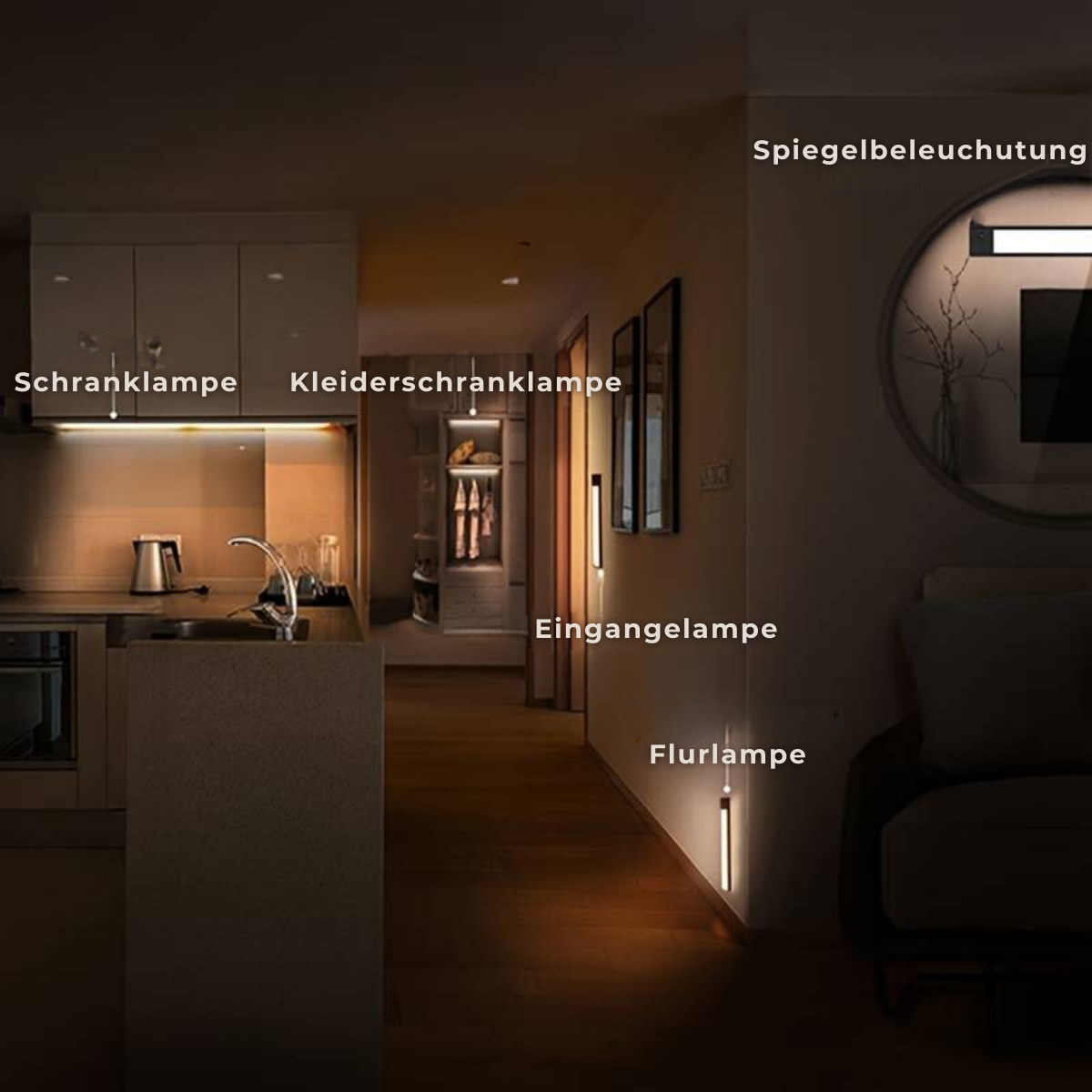 Luminarlux | USB-LED-lampe med sensormodus - - house & garden - {{ product_tags }