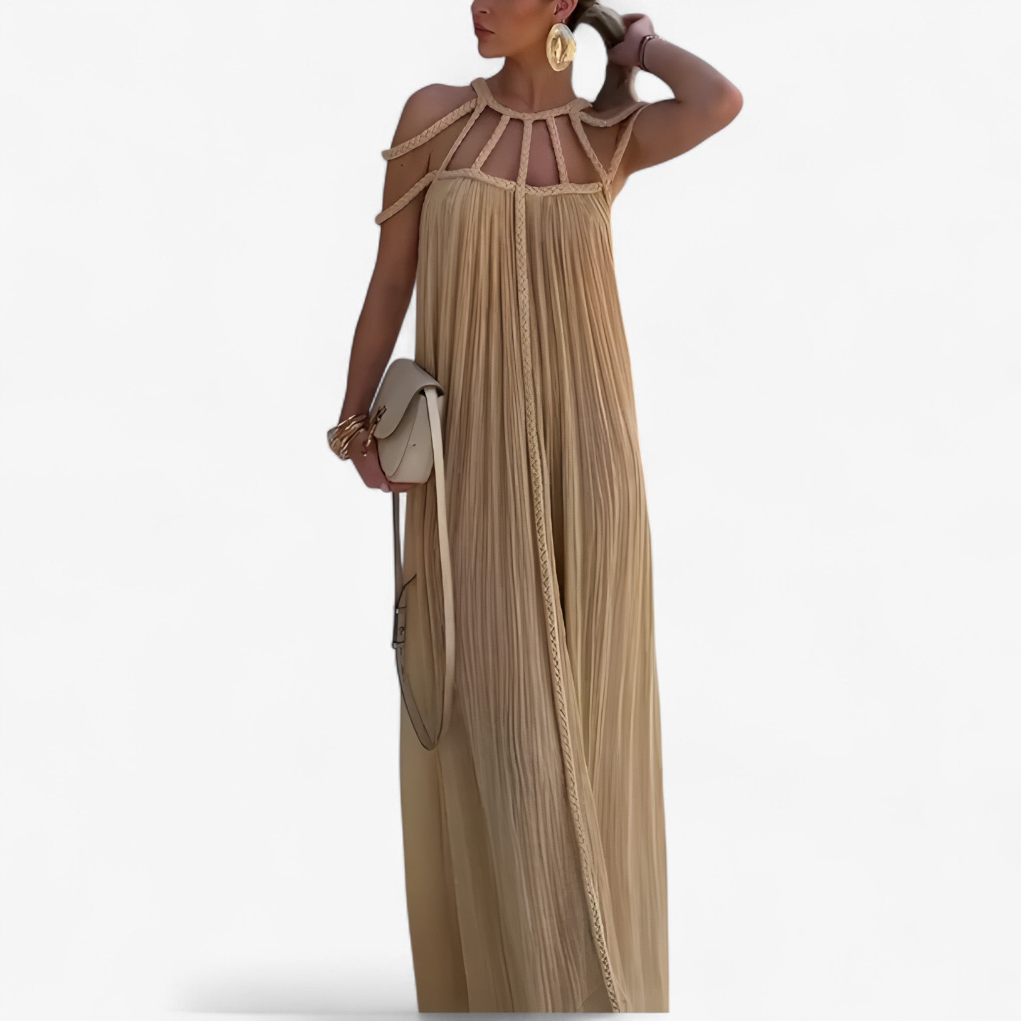 Linette | Lang Kjole - - women's fashion - {{ product_tags }