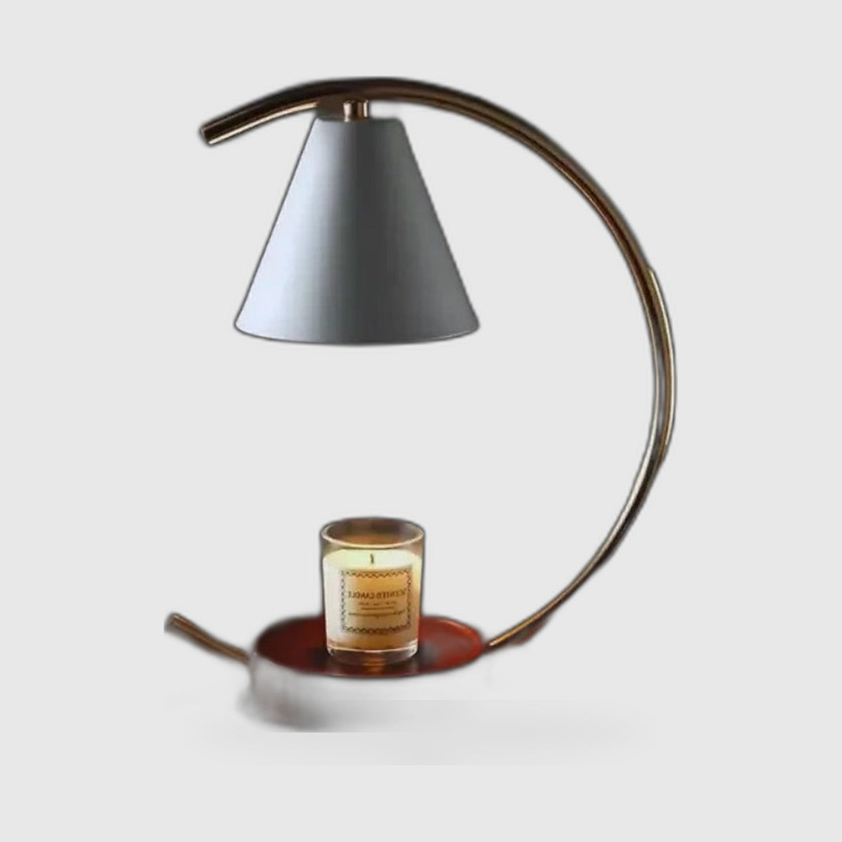 Moonveil Vokslampe – Elegant Lys- & Voksvarmer