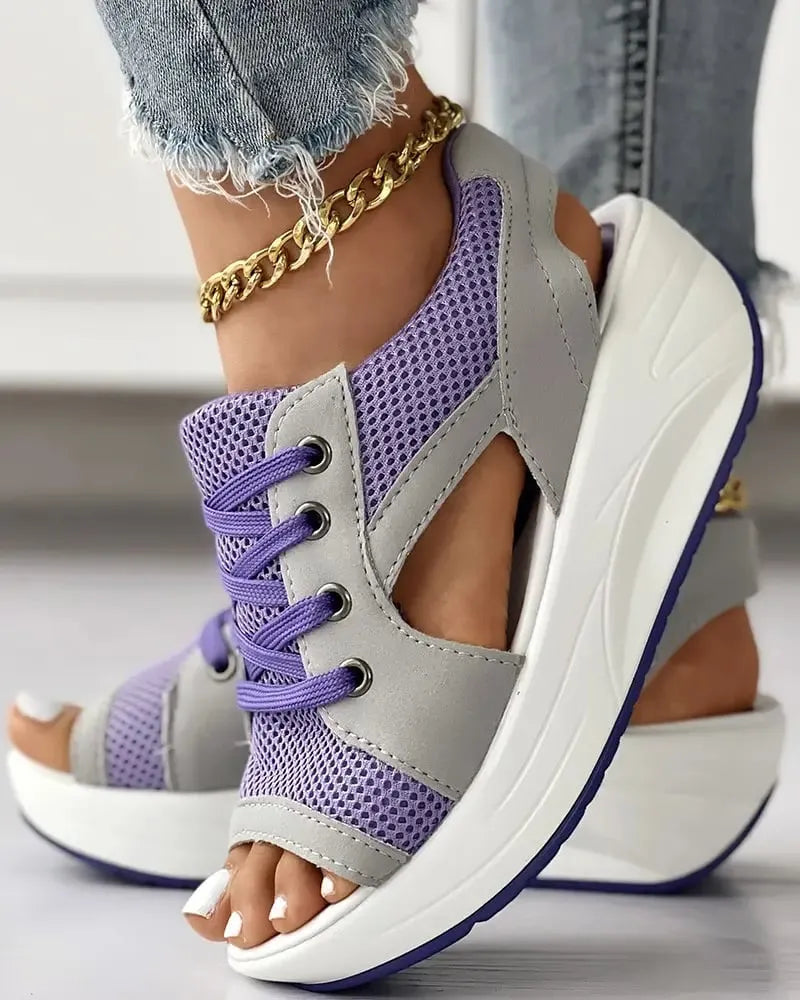 Elin | Komfortable damesneakers - Perfekte sko til stilfulde og komfortable dage - Violet - Elin | Komfortable damesneakers - Perfekte sko til stilfulde og komfortable dage - €25 - {{ product_tags }