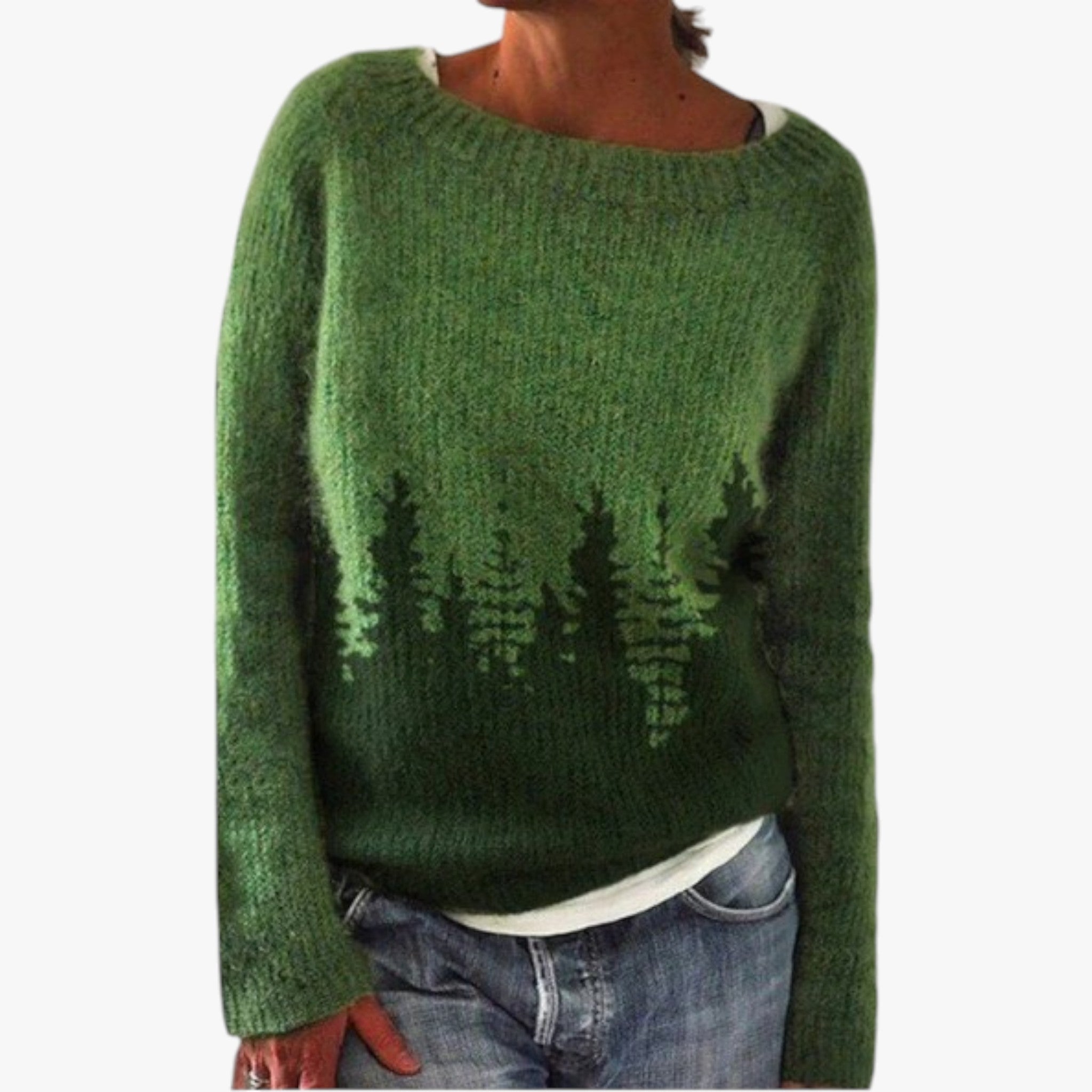Juilia - Esprit Vintage Retro Sweater til et Unikt og Stilet Udseende - - - {{ product_tags }