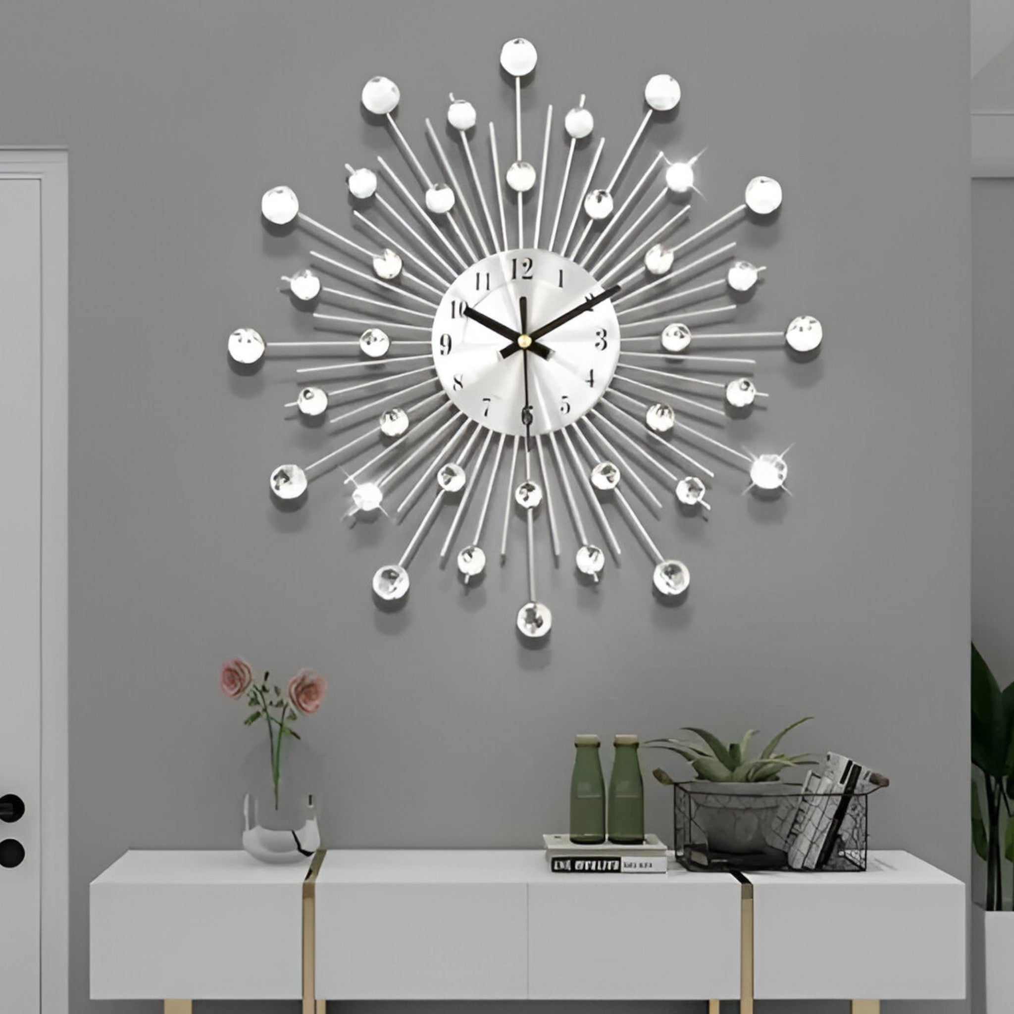 Theo | Stilfuldt design vægur - - house & garden - {{ product_tags }