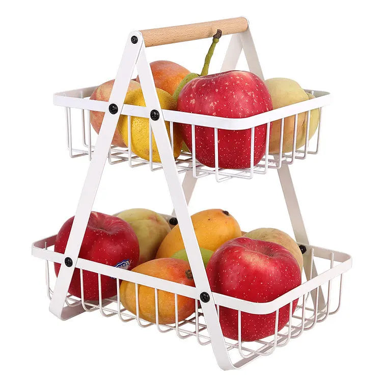 FruitCascade - 3-lags frugtkurv - 2 niveauer hvid - house & garden - {{ product_tags }