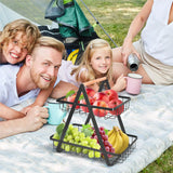 FruitCascade - 3-layer fruit basket