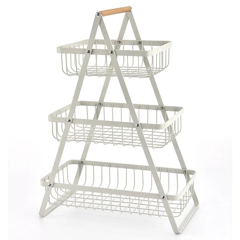 FruitCascade - 3-lags frugtkurv - 3 niveauer hvid - house & garden - {{ product_tags }