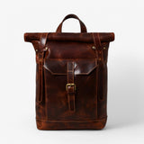 Saddleback | Brown roll-top backpack