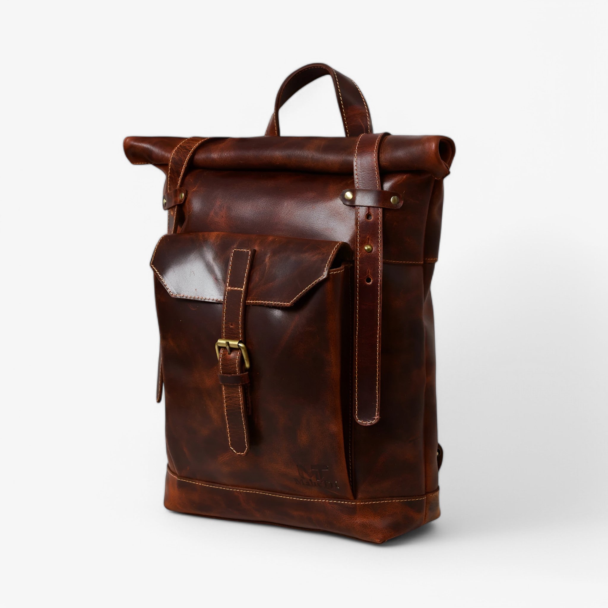 Saddleback | Brun rygsæk med rulletop - - bags - {{ product_tags }