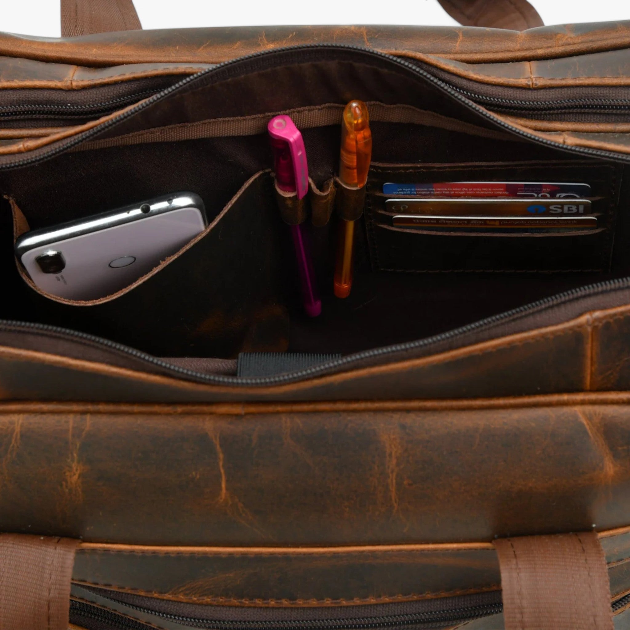 The Brooklyn | Dokumentmappe i læder - - bags - {{ product_tags }