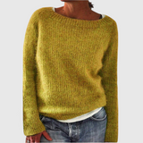 Dame Striktrøje med Afslappet Pasform - Casual Pullover