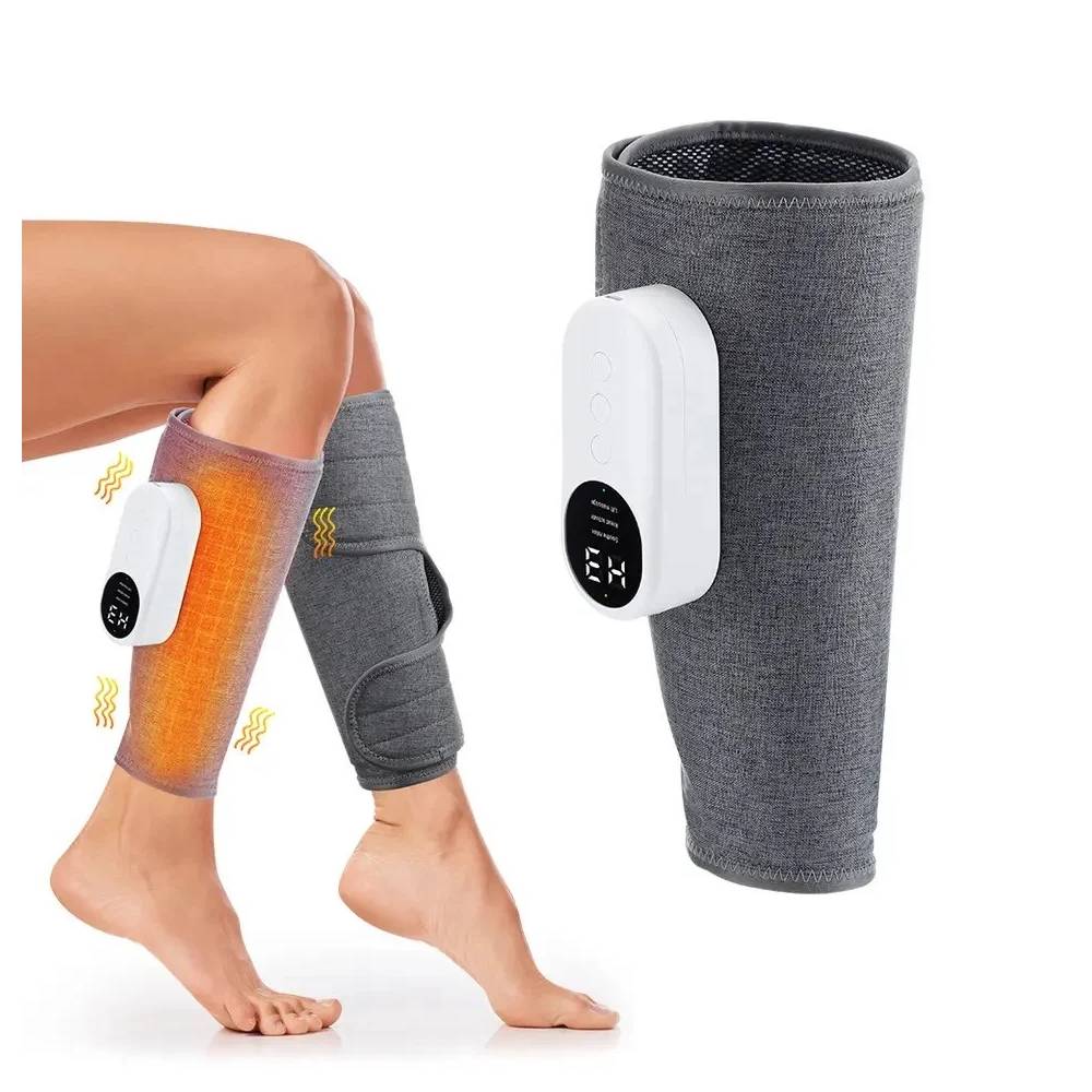 Trådløs Opvarmet Luftkompressions Benmassager