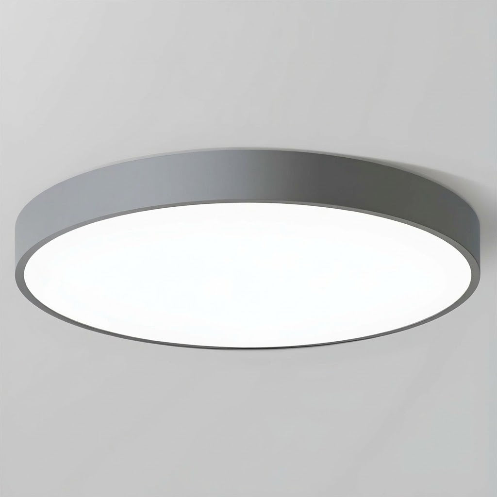 Moderne Rund LED Loftslampe Flad Disk