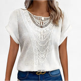 Elise | Chic Lace Top - Elegance and Style for Everyday and Party