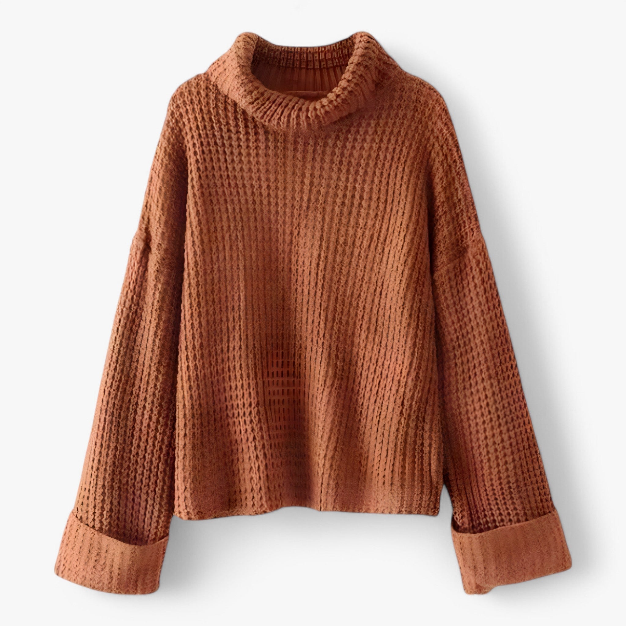 Julie | Komfortabel Trøje - BRUN - women's fashion - {{ product_tags }