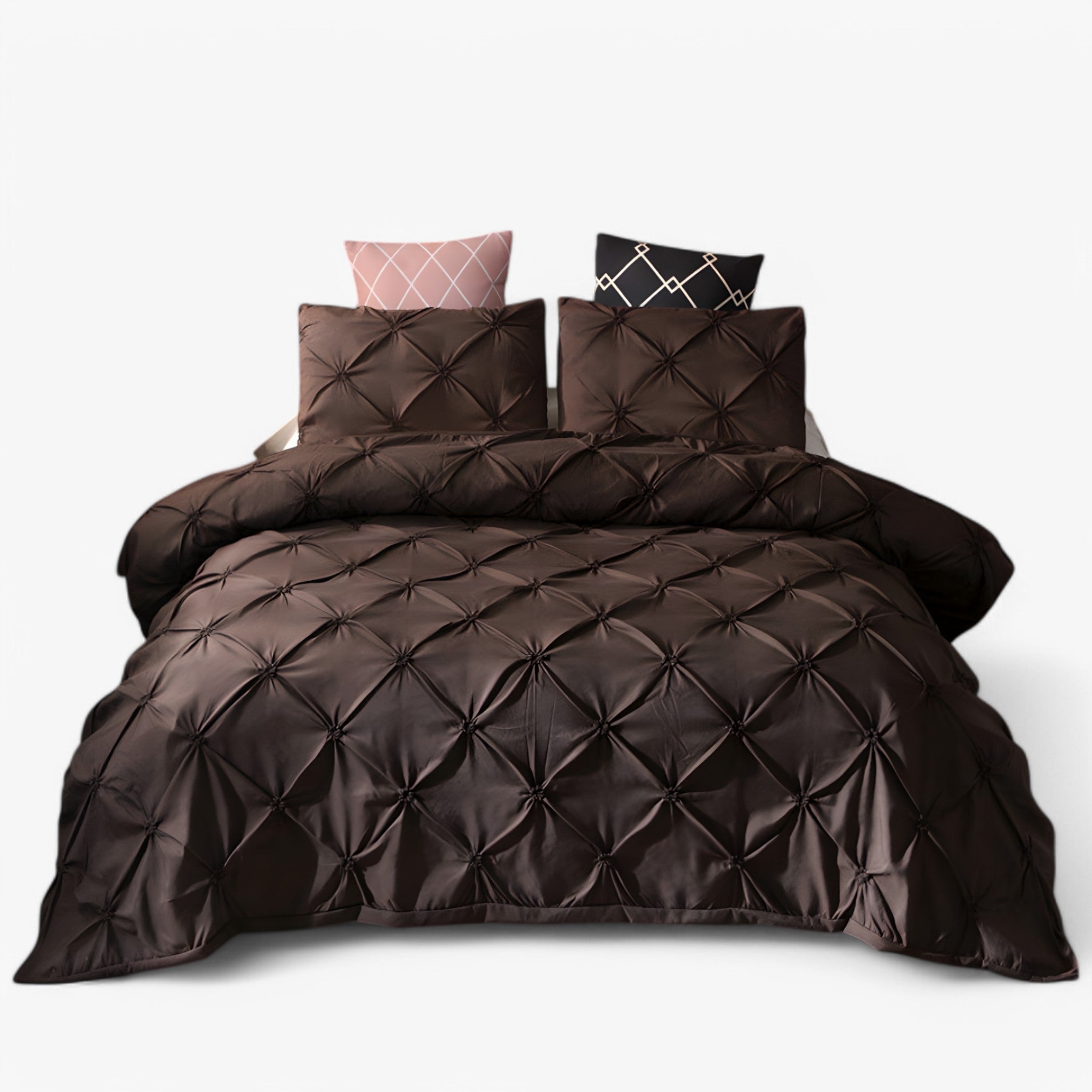 Orin | Luksus Sengetøj i Strygefri, Letplejet Stof - Kaffe - house & garden - {{ product_tags }